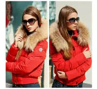 femmes doudoune moncler ski blouson sport cool red